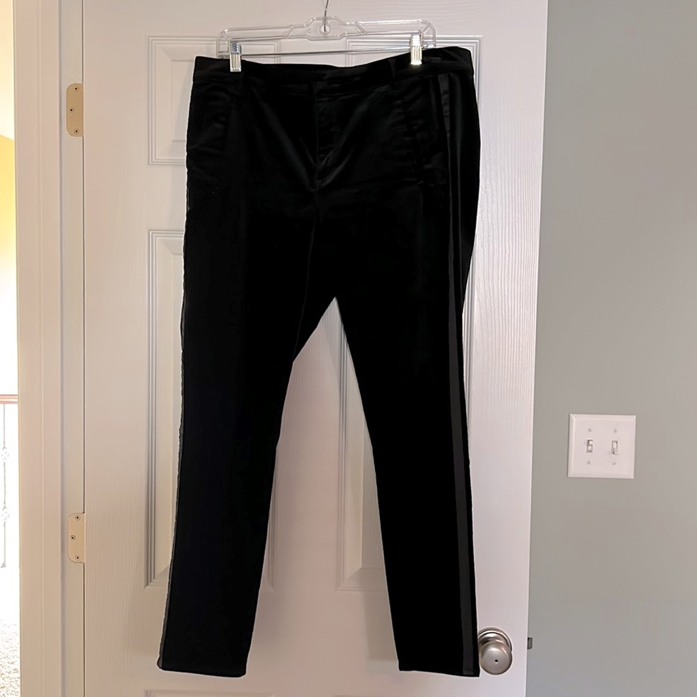 Black Velvet Pants